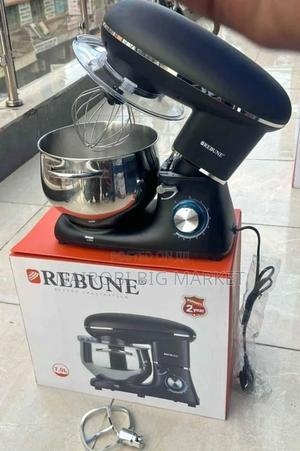 Black and Silver Rebune Handmixer 7 Litres