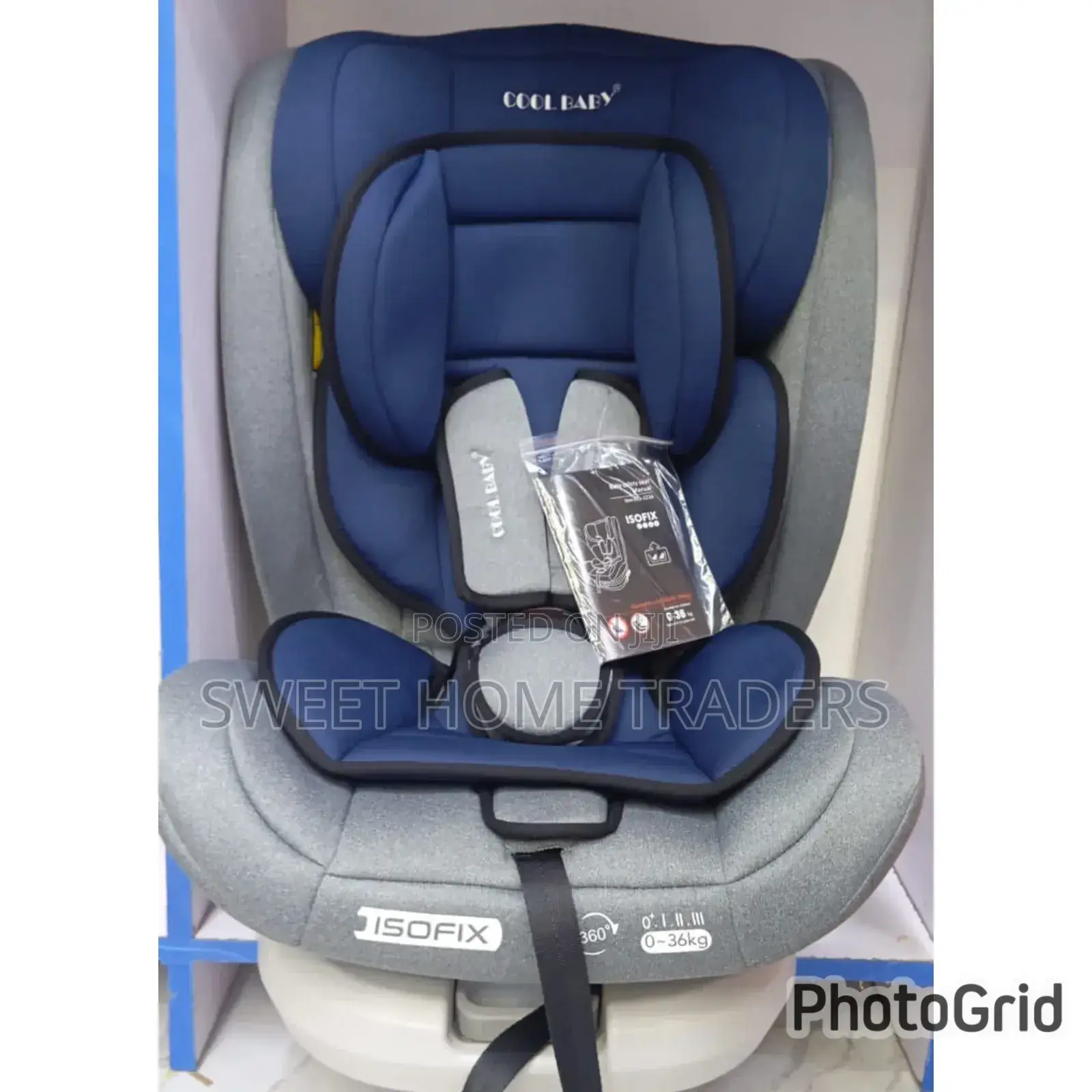 360 Rotation and Isofix -Blue