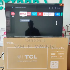 TCL 32′′ Smart Android Google Tv
Latest Model 32s5400