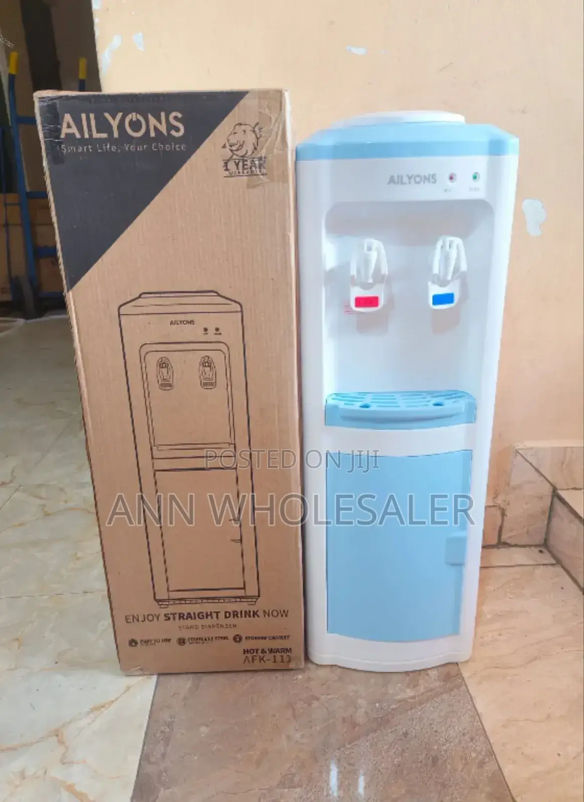 With Warranty AILYONS Hot and Normal Water Dispenser R/7