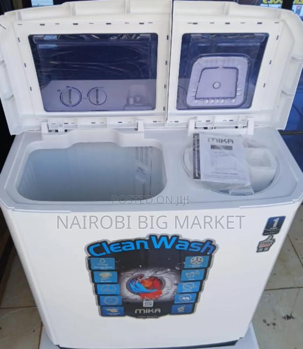 Mika 10kg Twin Tub Washing Machine M/6