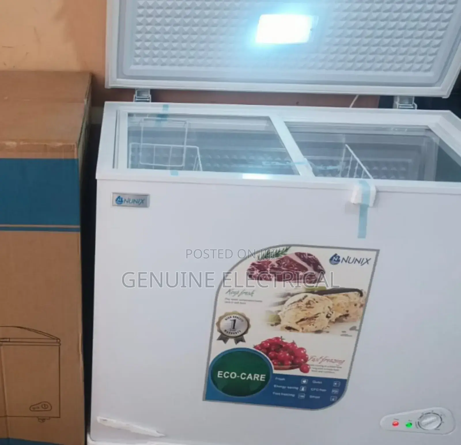 Nunix 200 Litres Deep Chest Freezer Nf