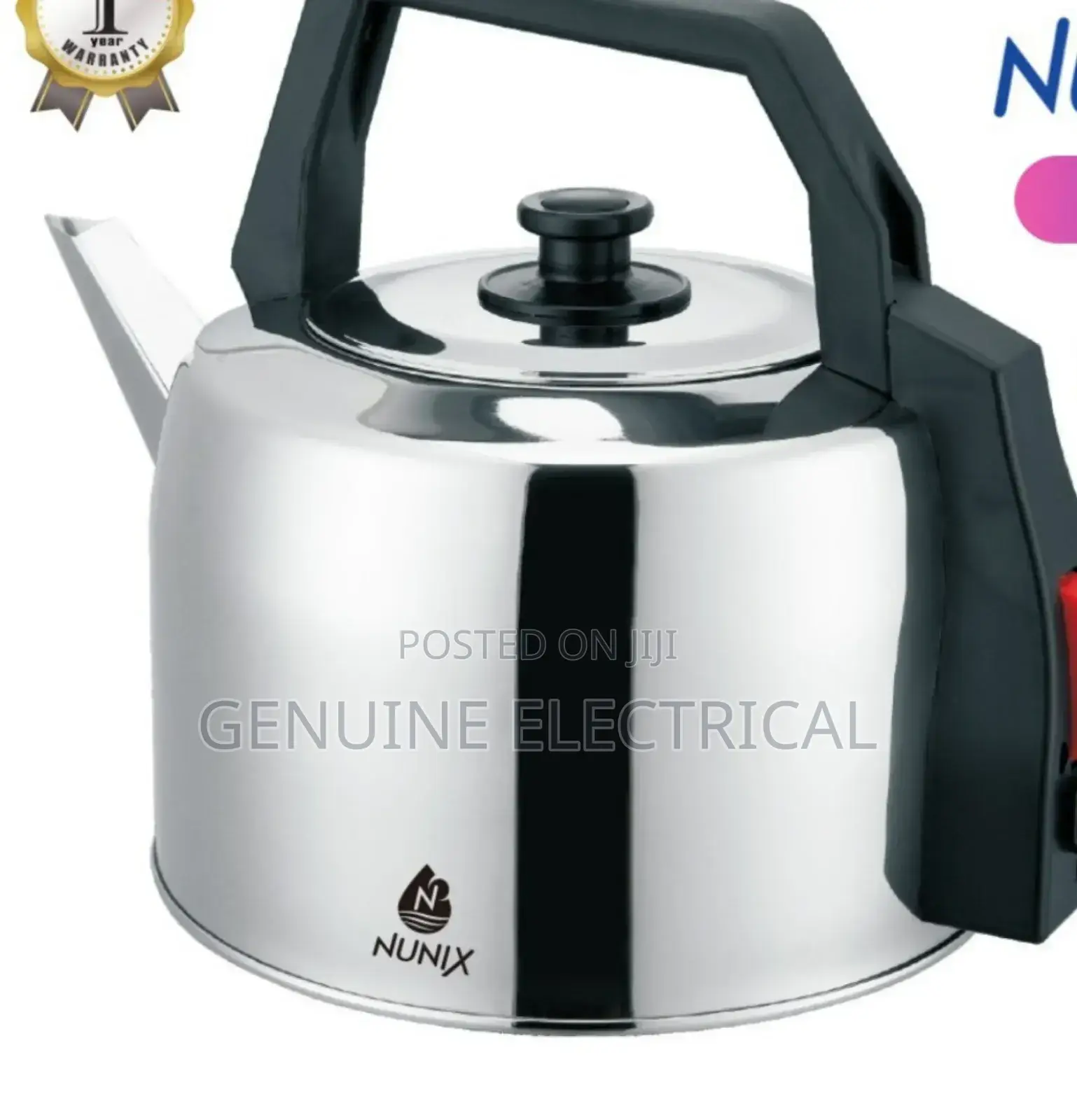 5.7 Litres Nunix Electric Stainless Steel Kettle NL