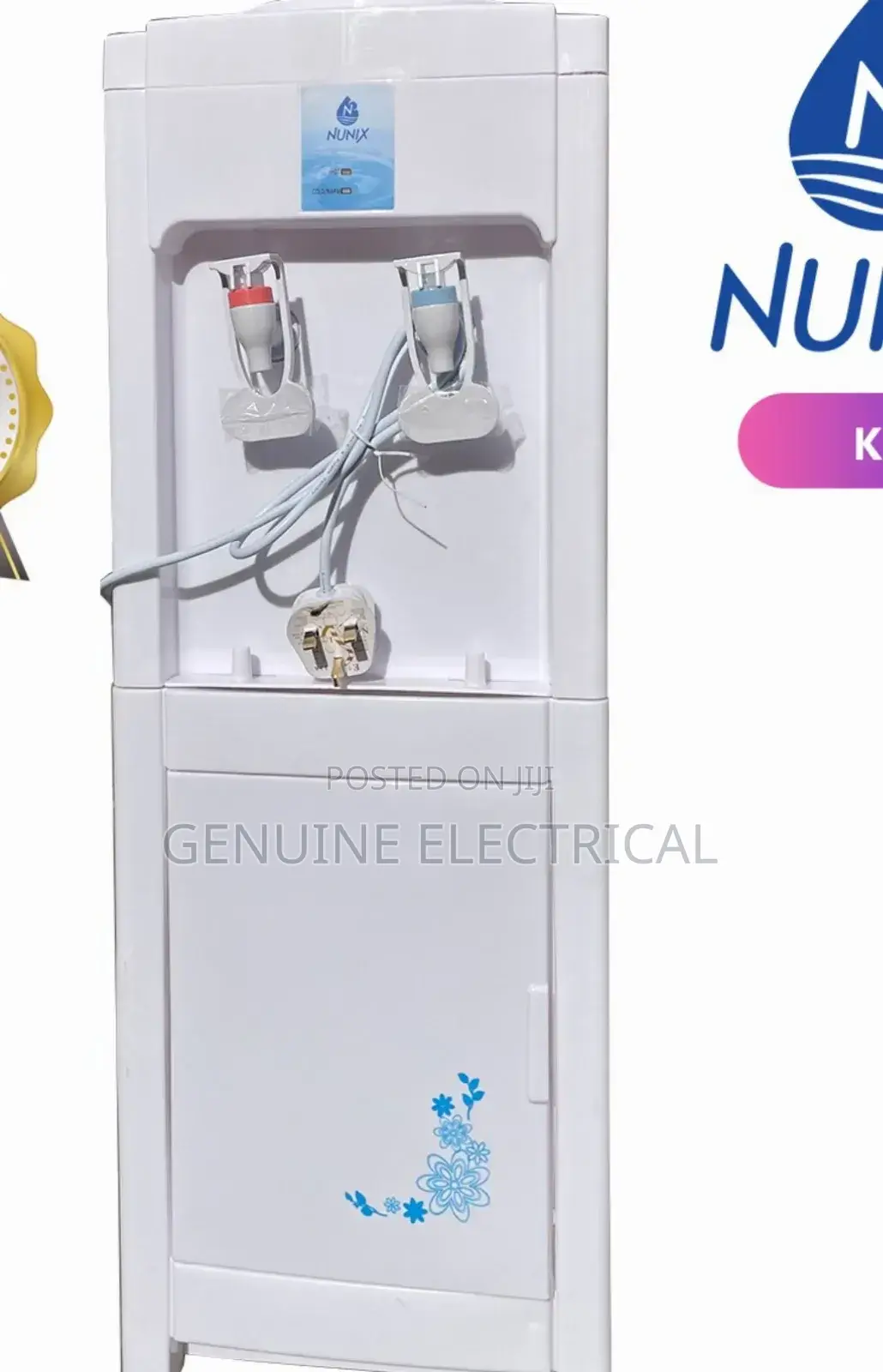 White Nunix Free Standing Hot, Normal Dispenser HN-2