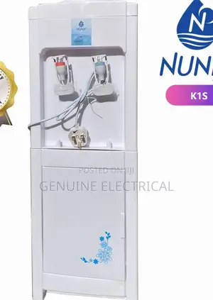 White Nunix Free Standing Hot Andnormal Water Dispenser HN-2