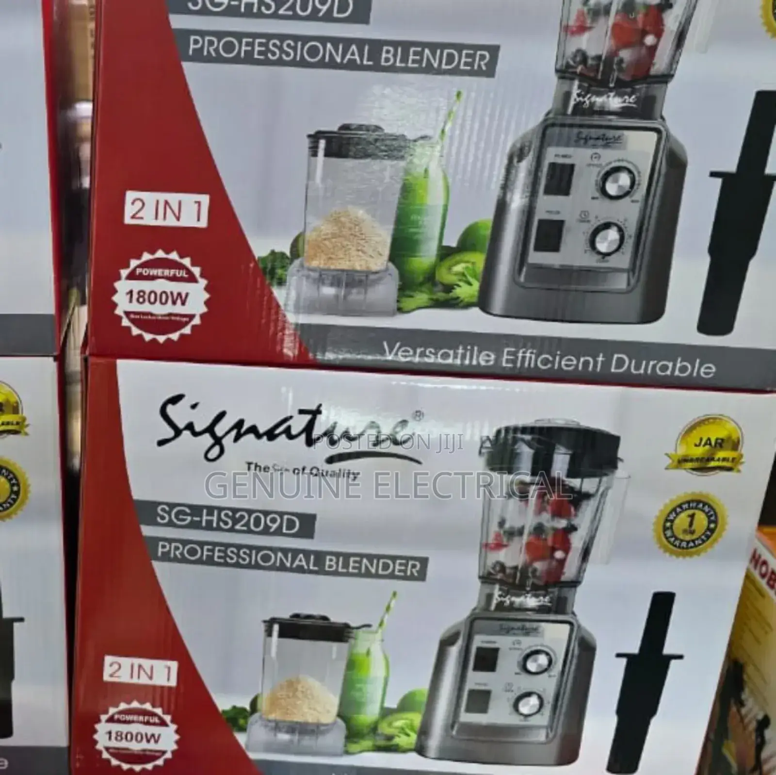 18000 Watts 2 in 1 Signature Heavy Duty Commercial Blender D
