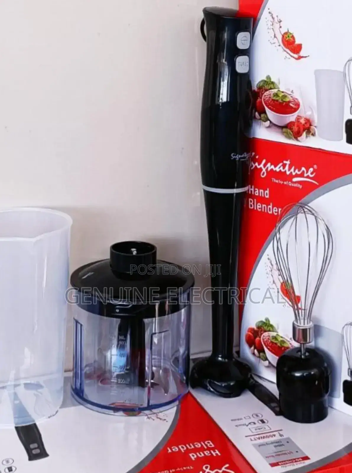 Black Signature 4 in 1 Hand Blender 400wattss S-4