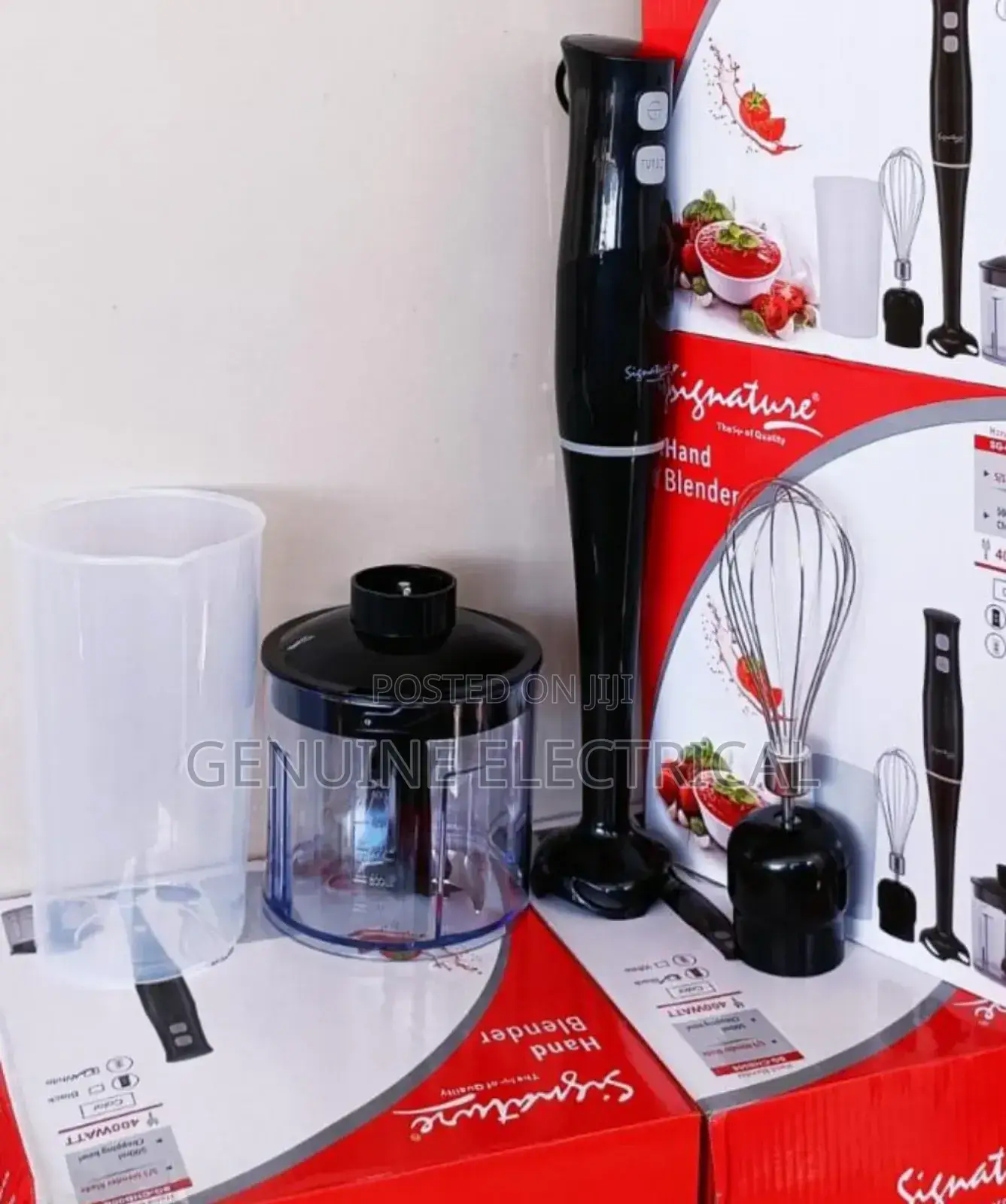 Black Signature 4 in 1 Hand Blender S-4