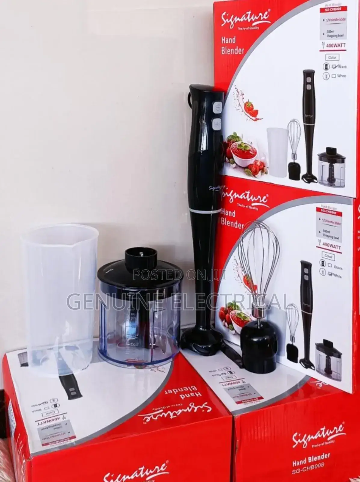 Signature 4 in 1 Hand Blender 400w S-4