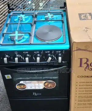50*55 Roch 3+1 Jet Standing Cooker Plus Electric Oven R3e