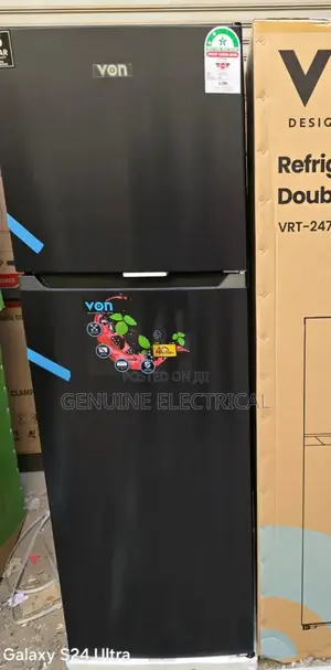 Von 247 Litres Nofrost Two Door Refrigerator V247fd