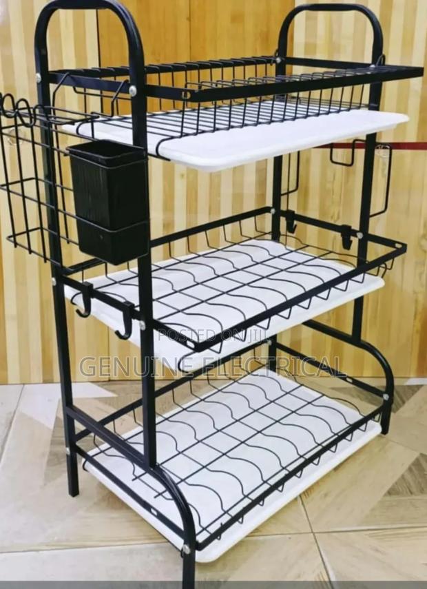 Heavy Duty 3 Tier Dish Rack DR