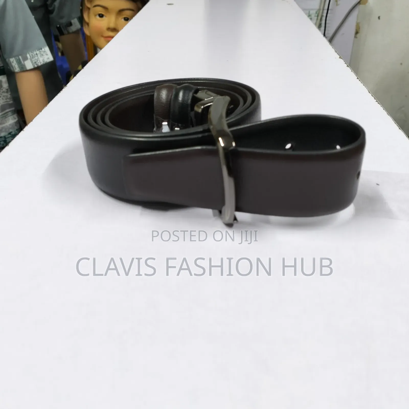 Italian Reversible Leather Belt