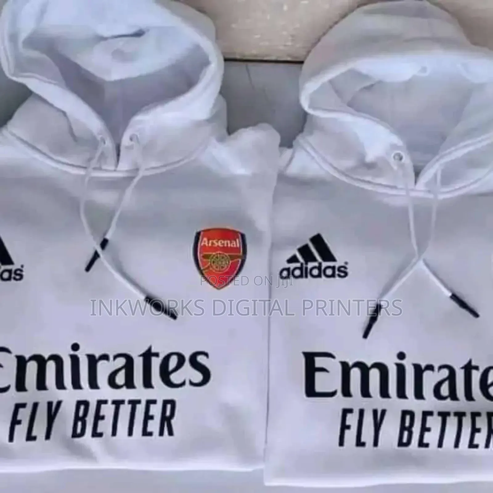 Arsenal Hoods Printing