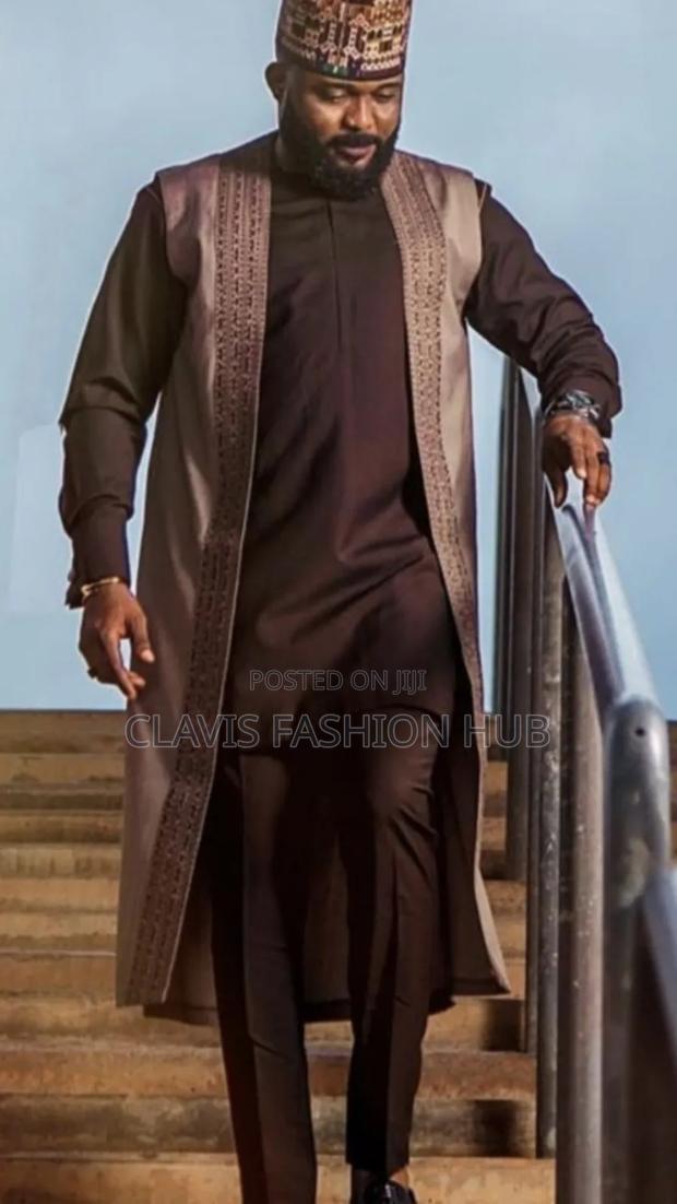 4 Piece African Wedding Suit - thumbnail 2