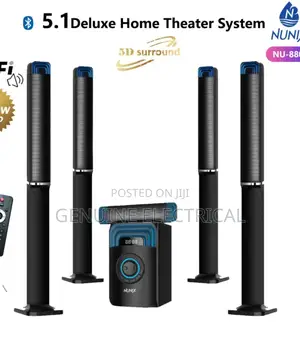 Nunix 5.1 Deluxe Home Theater System Super Music NS5C