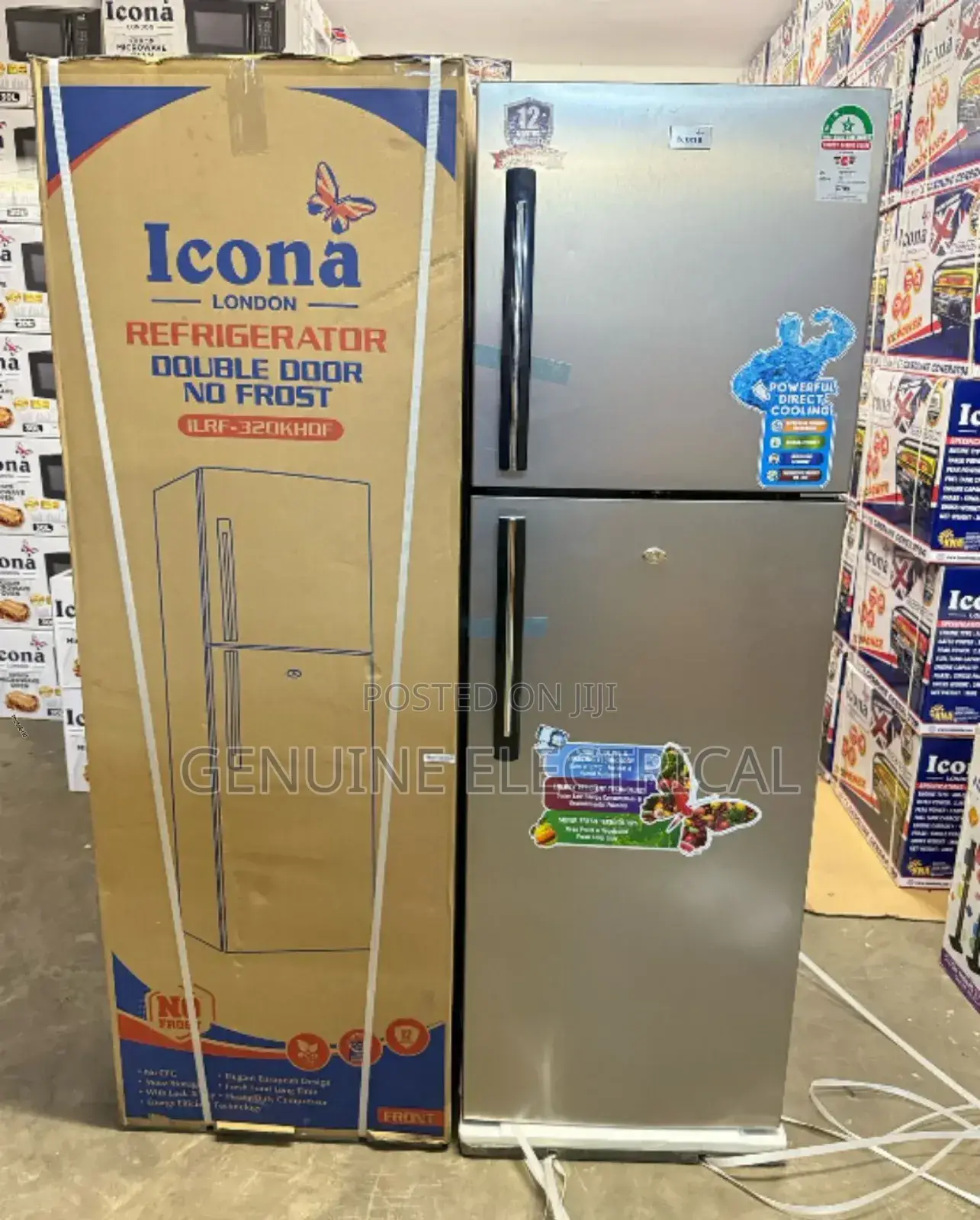 Icona 275l Nofrost 2 Door Refrigerator Inf