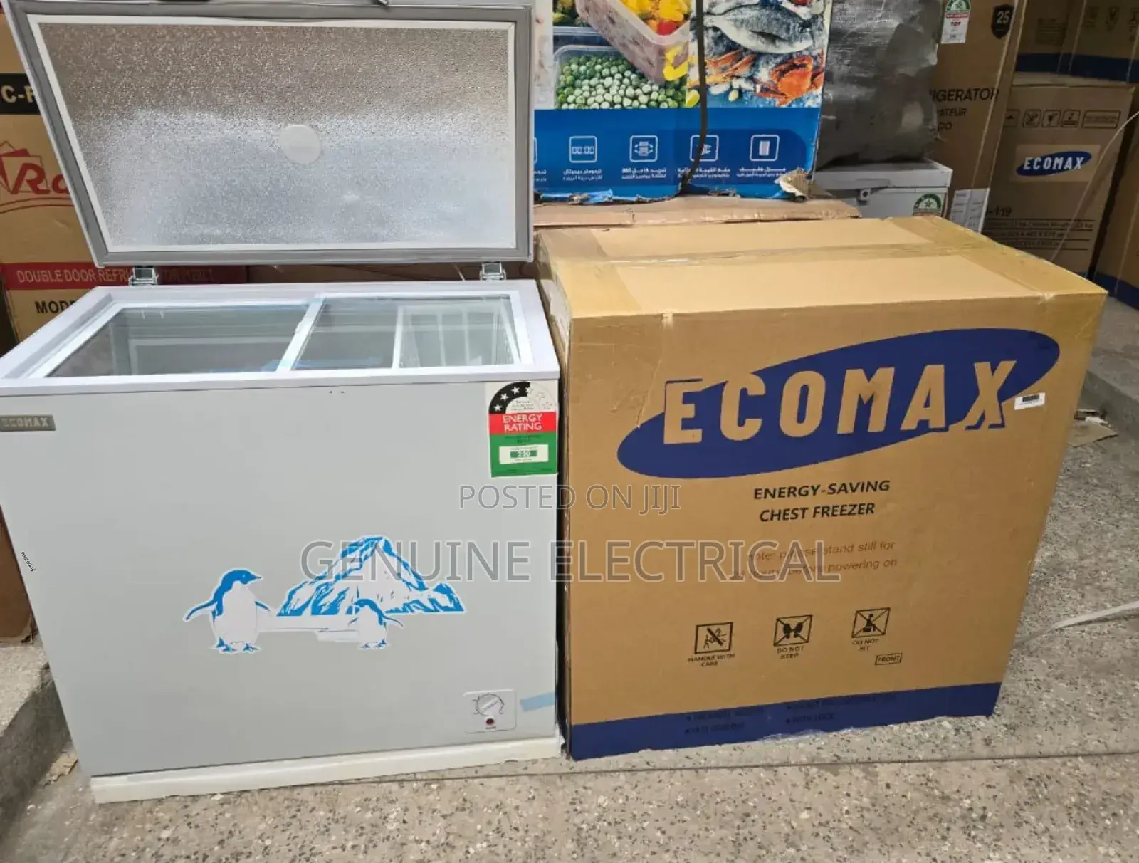 Ecomax 169l Deep Chest Freezer F169