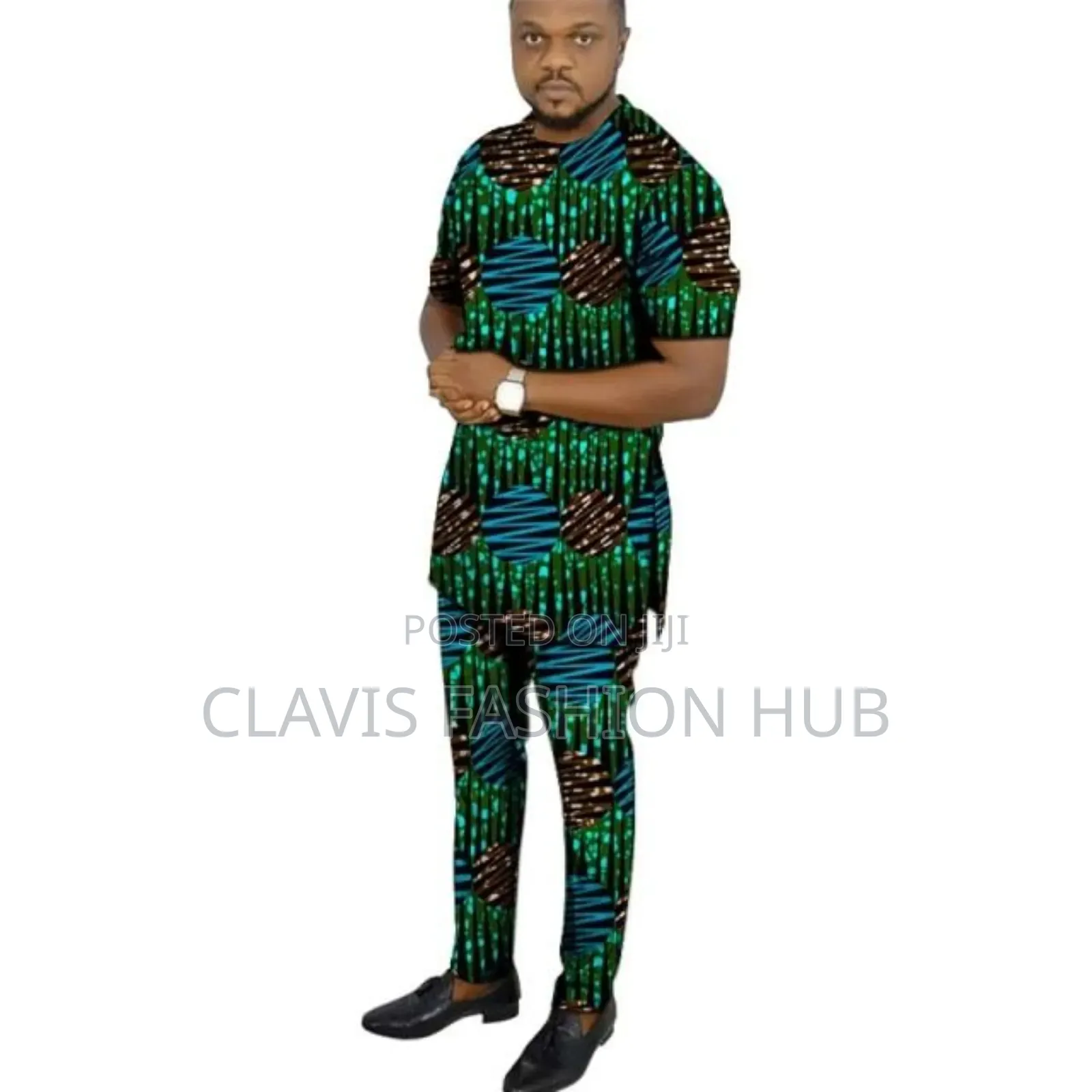 Kitenge Suit for Men- Well Fitting