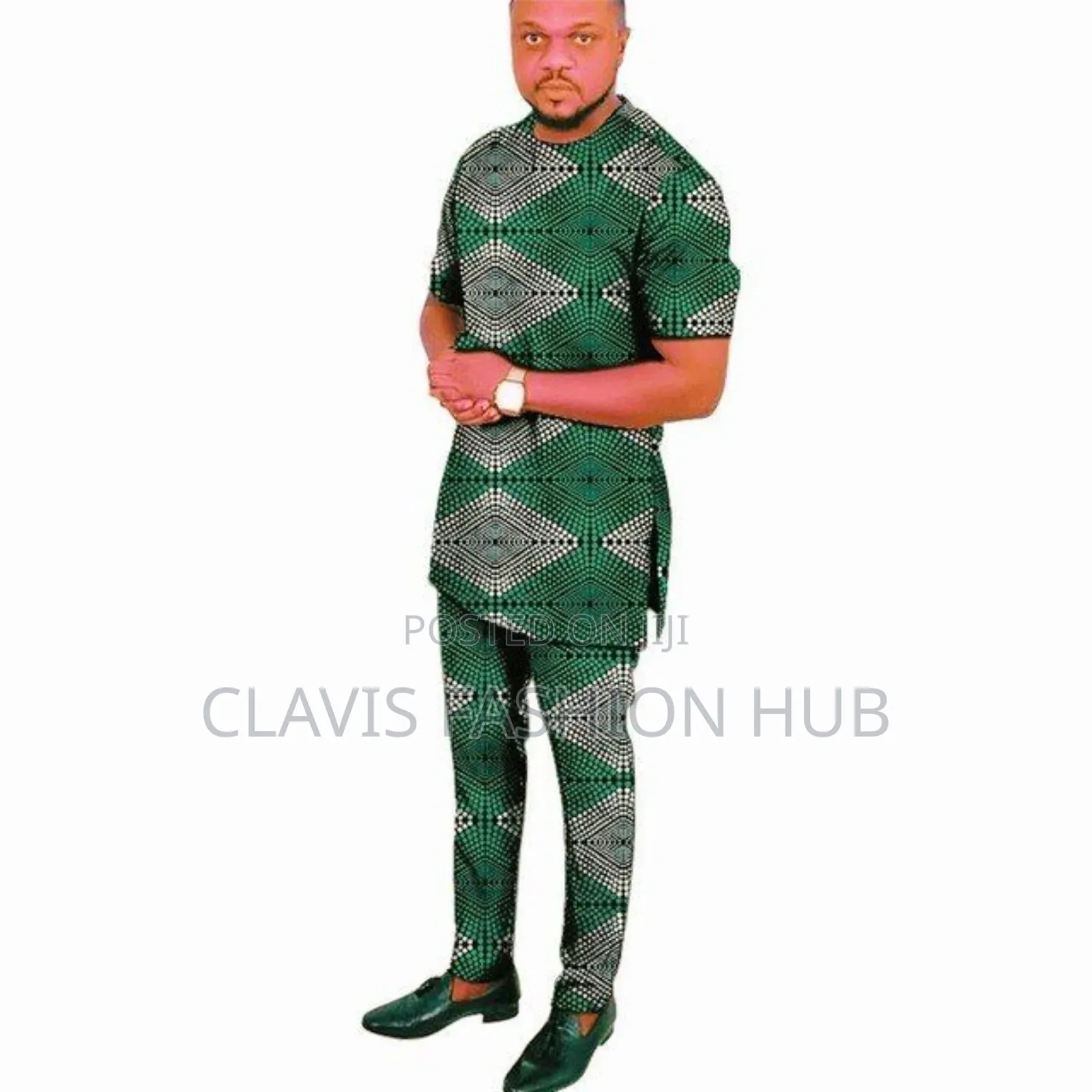 Kitenge Suit for Men- Well Fitting