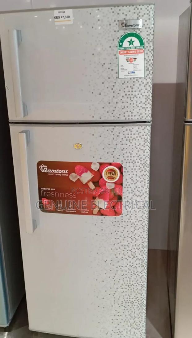 Ramtons 213 Litres Double Double Refrigerator With Handle F9