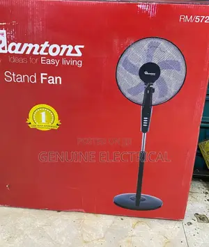 Ramtons RM/572 - Black Standing Fan Speed RF-3S