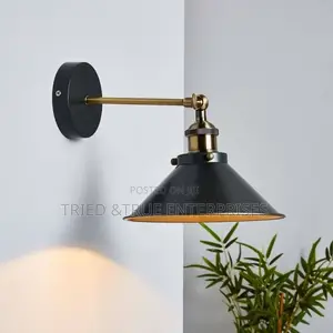 Retro Black Colour Vintage Wall Lamp Light Hy5rt
