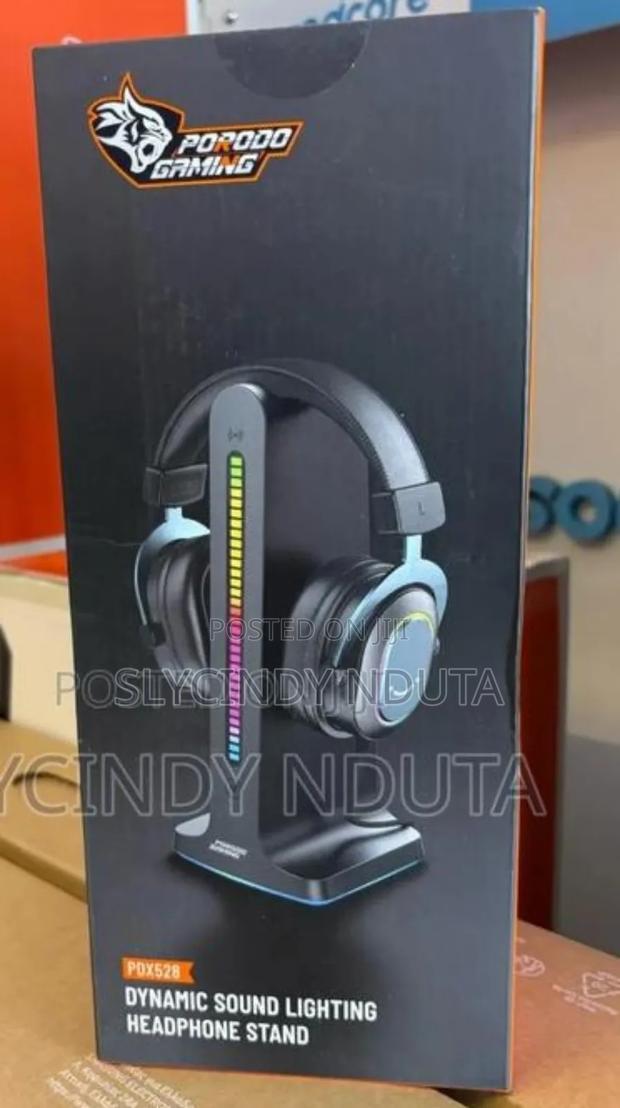 Porodo Dynamic Sound Lighting Headphone Stand