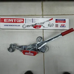 Hand Cable Puller Emtop 2 Ton Hand Winch Double Ratchets