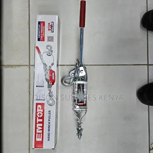 Hand Cable Puller Emtop 2 Ton Hand Winch Double Ratchets