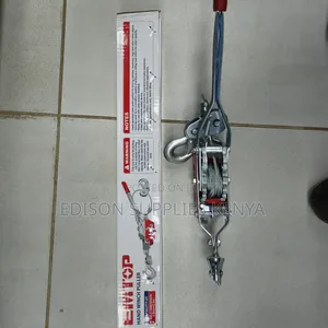 Hand Cable Puller Emtop 2 Ton Hand Winch Double Ratchets