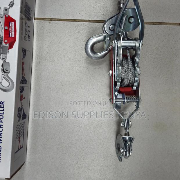Hand Cable Puller Emtop 2 Ton Hand Winch Double Ratchets - thumbnail 8