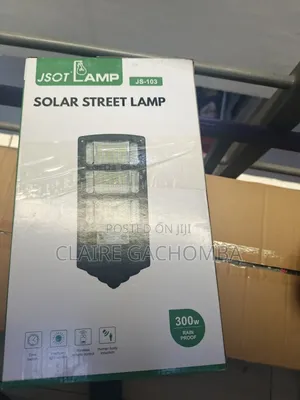 Jsot 103 Solar Street Lights