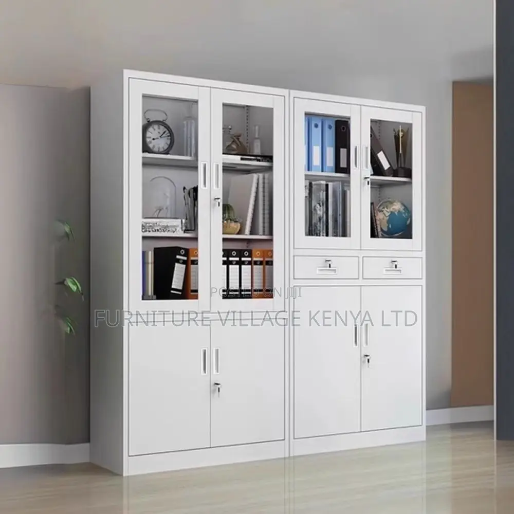 Vertical Office Console Cabinet for Meeting Room Use