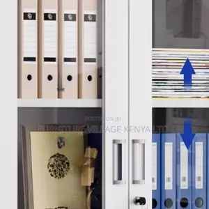 Vertical Office Console Cabinet for Meeting Room Use