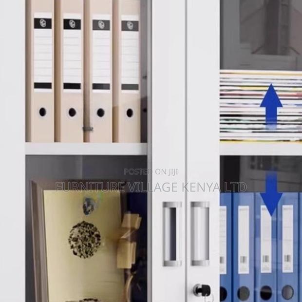 Vertical Office Console Cabinet for Meeting Room Use - thumbnail 2