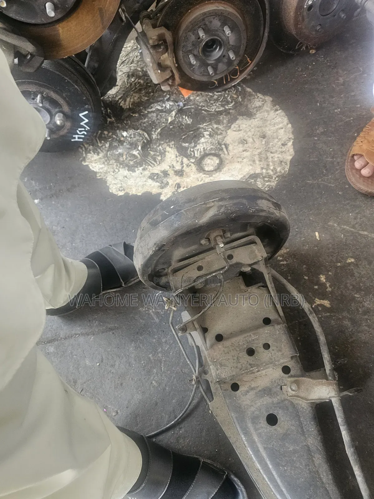 Rear Beam for Vanette
