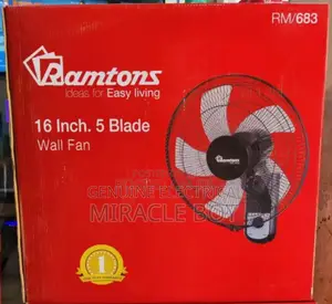 5 Blades 16 Inch Ramtons Fan