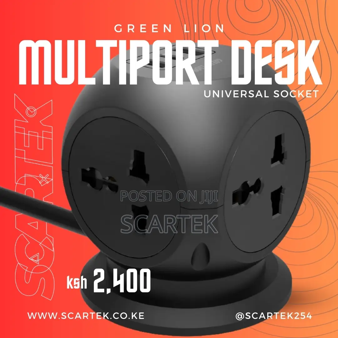Multiport Desk Universal Socket
