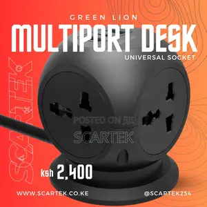 Multiport Desk Universal Socket