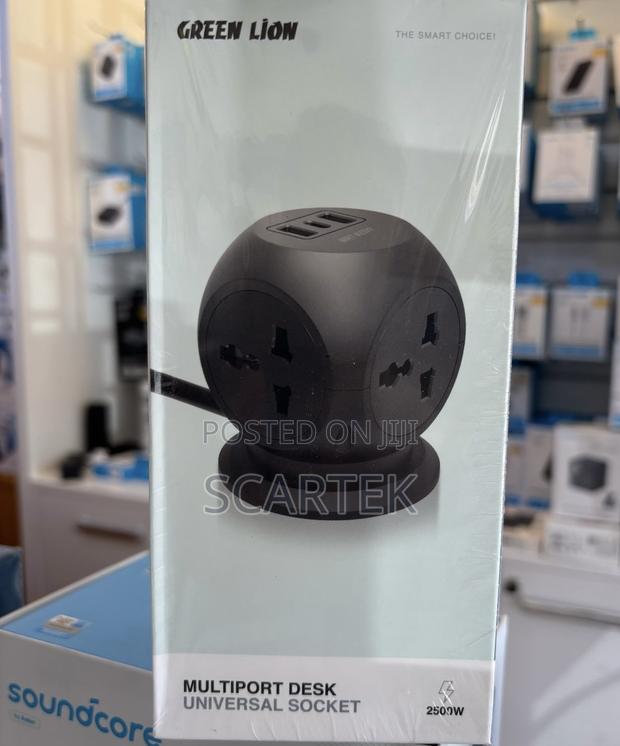 Multiport Desk Universal Socket - main view