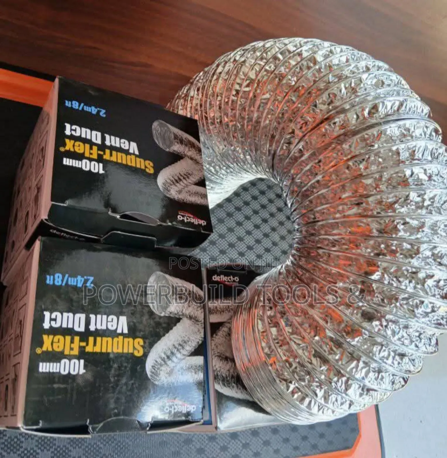 Flexible Ducting Hose Pipe 4" × 2.4m