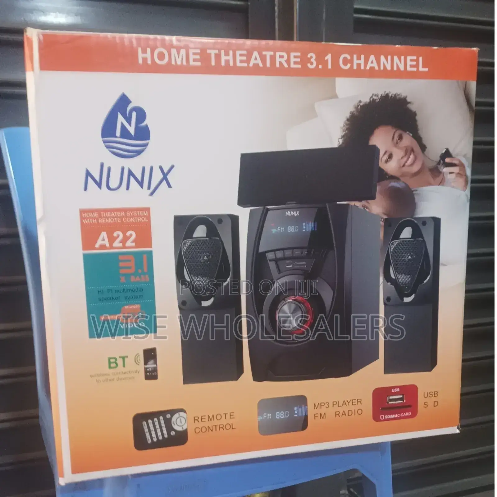 Nunix A22 Home Theater System With Remote ° √
