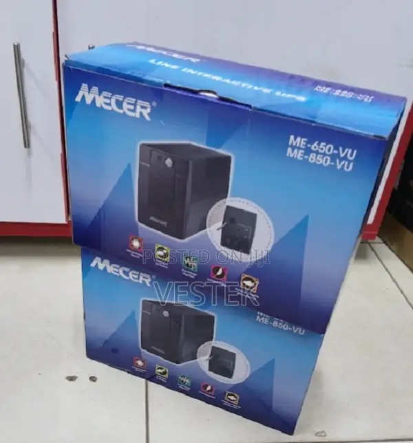 Mecer 650va Line Interactive UPS (Me-650-Vu) 390W