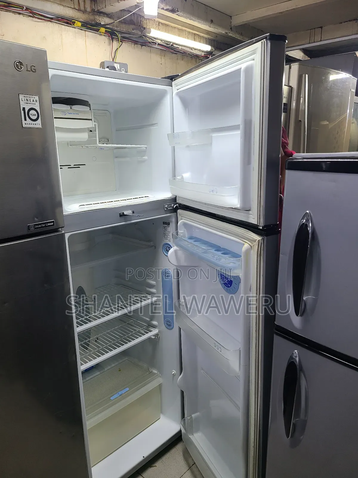 Exuk Used Double Door Fridge
