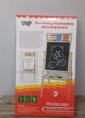 2 in 1 Wooden Blackboard