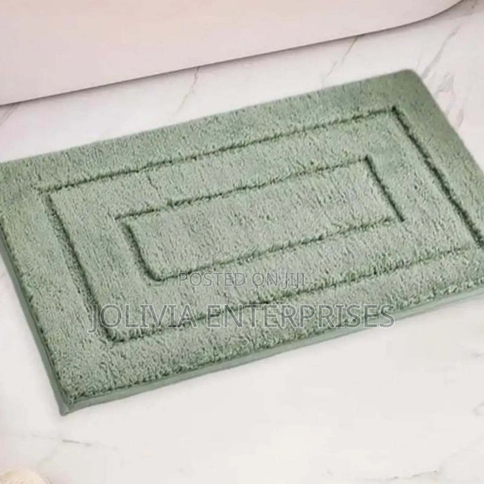 Flocking Bathroom Mats