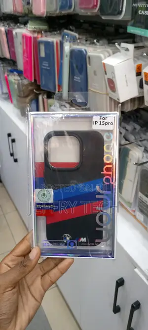 BMW M Collection iPhone 15 Pro Car Logo Cute Case Multicolor