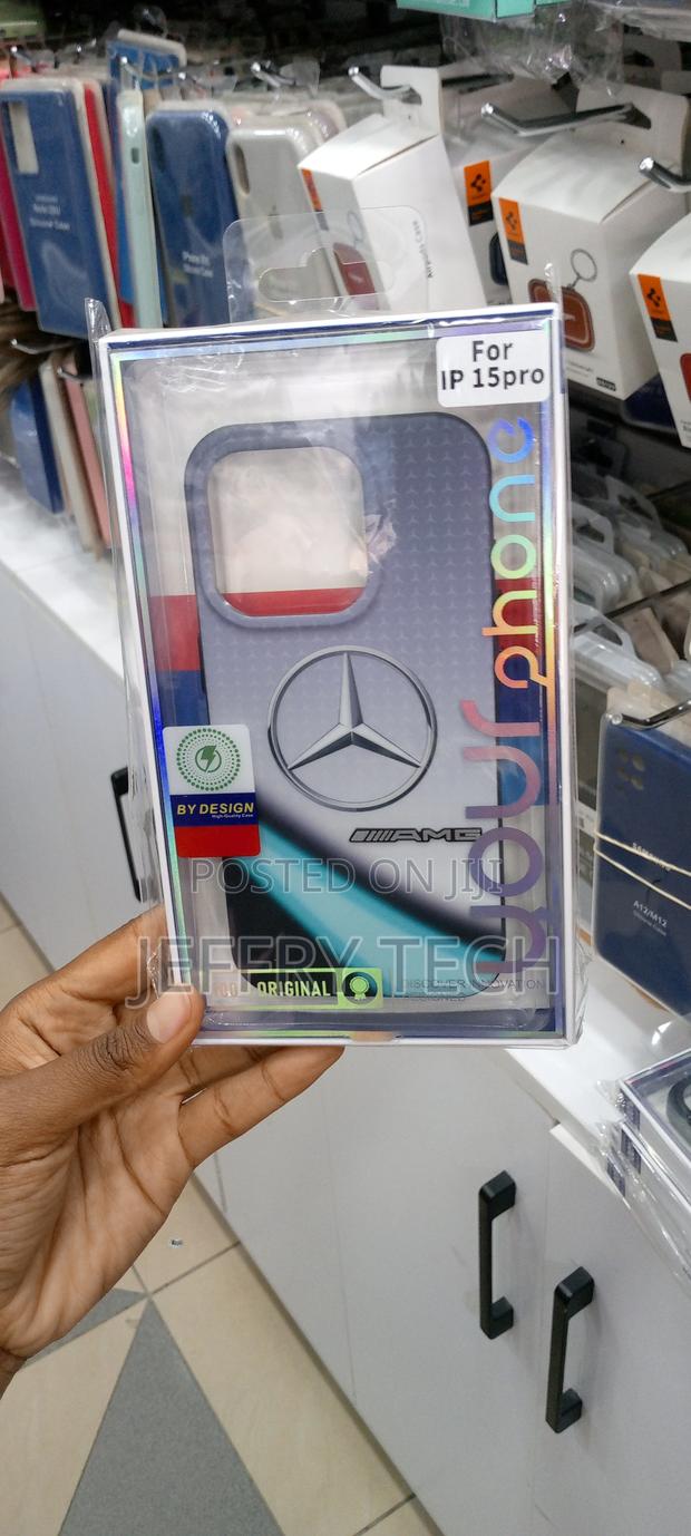 MERCEDES BENZ CAR AMG LOGO iPhone 15 Pro Case Cover