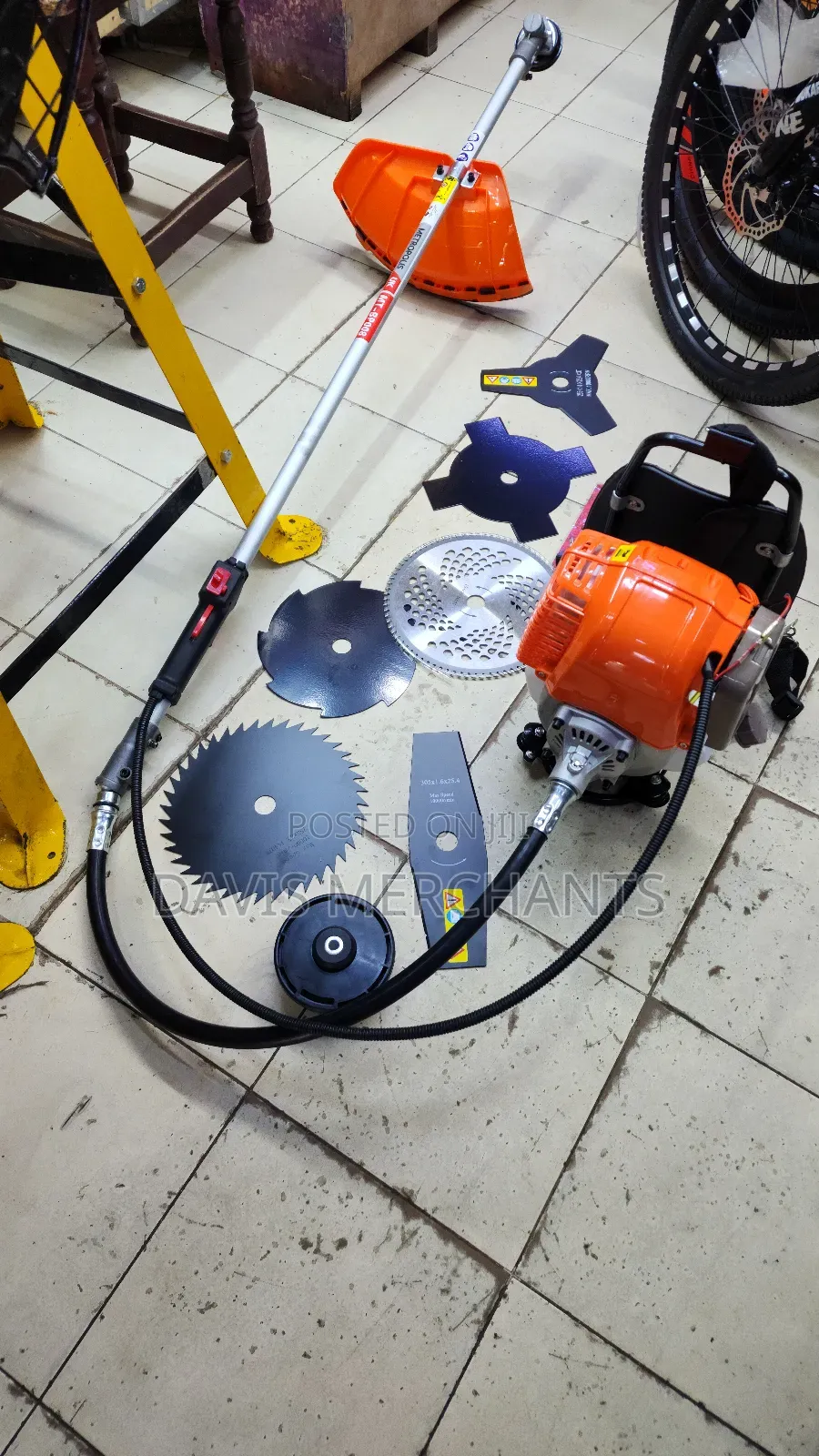 Brush Cutter Machine With 8pcs Accessories